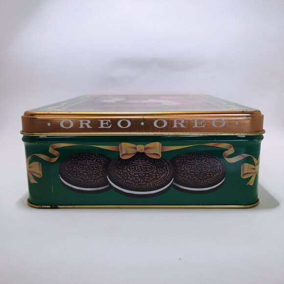Vintage Nabisco Oreo Cookie Tin ' Unlock The Magic ' 1991 Empty Collectible - Picture 3 of 6